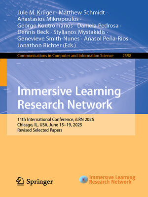 cover image of Immersive Learning Research Network